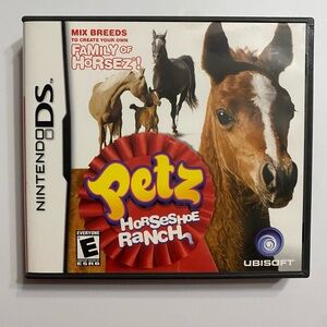 🐎Petz Horseshoe Ranch, Ubisoft, Nintendo DS Video Game, Complete!